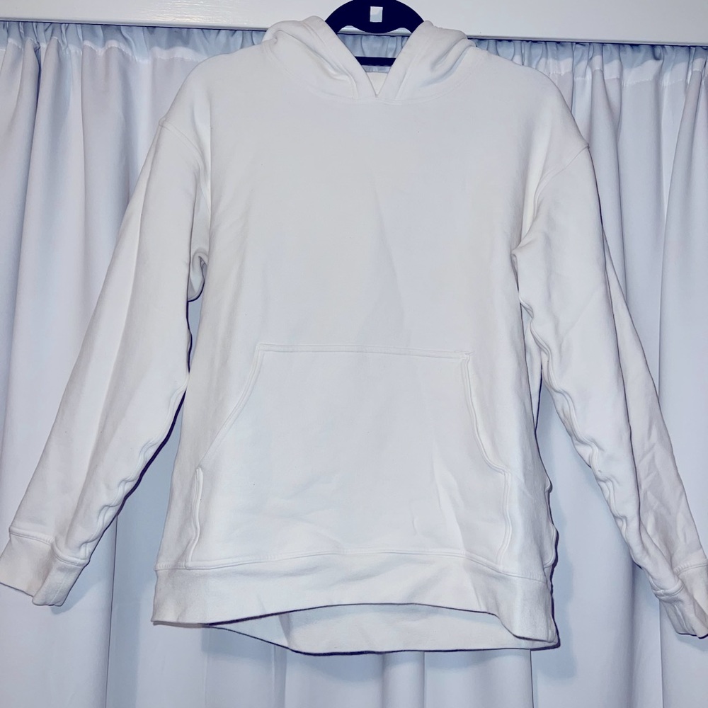 White all yours lululemon Hoodie